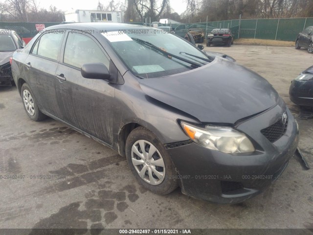 TOYOTA COROLLA 2010 2t1bu4ee5ac259308