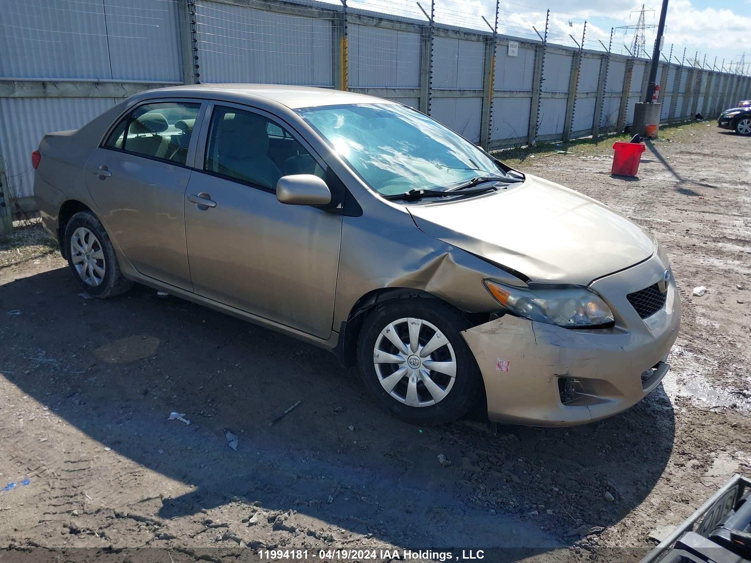 TOYOTA COROLLA 2010 2t1bu4ee5ac274410