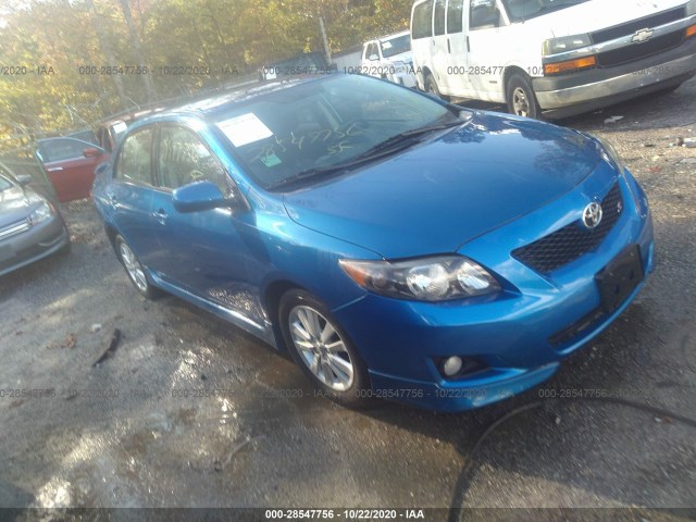 TOYOTA COROLLA 2010 2t1bu4ee5ac284533