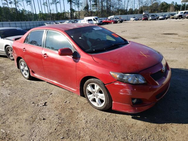 TOYOTA COROLLA BA 2010 2t1bu4ee5ac292101