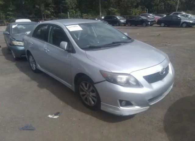 TOYOTA COROLLA 2010 2t1bu4ee5ac294575