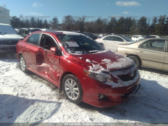 TOYOTA COROLLA 2010 2t1bu4ee5ac298237