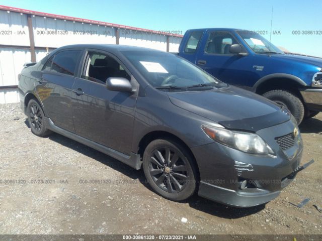 TOYOTA COROLLA 2010 2t1bu4ee5ac300407