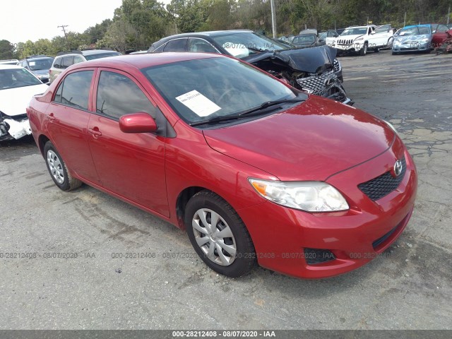 TOYOTA COROLLA 2010 2t1bu4ee5ac304151