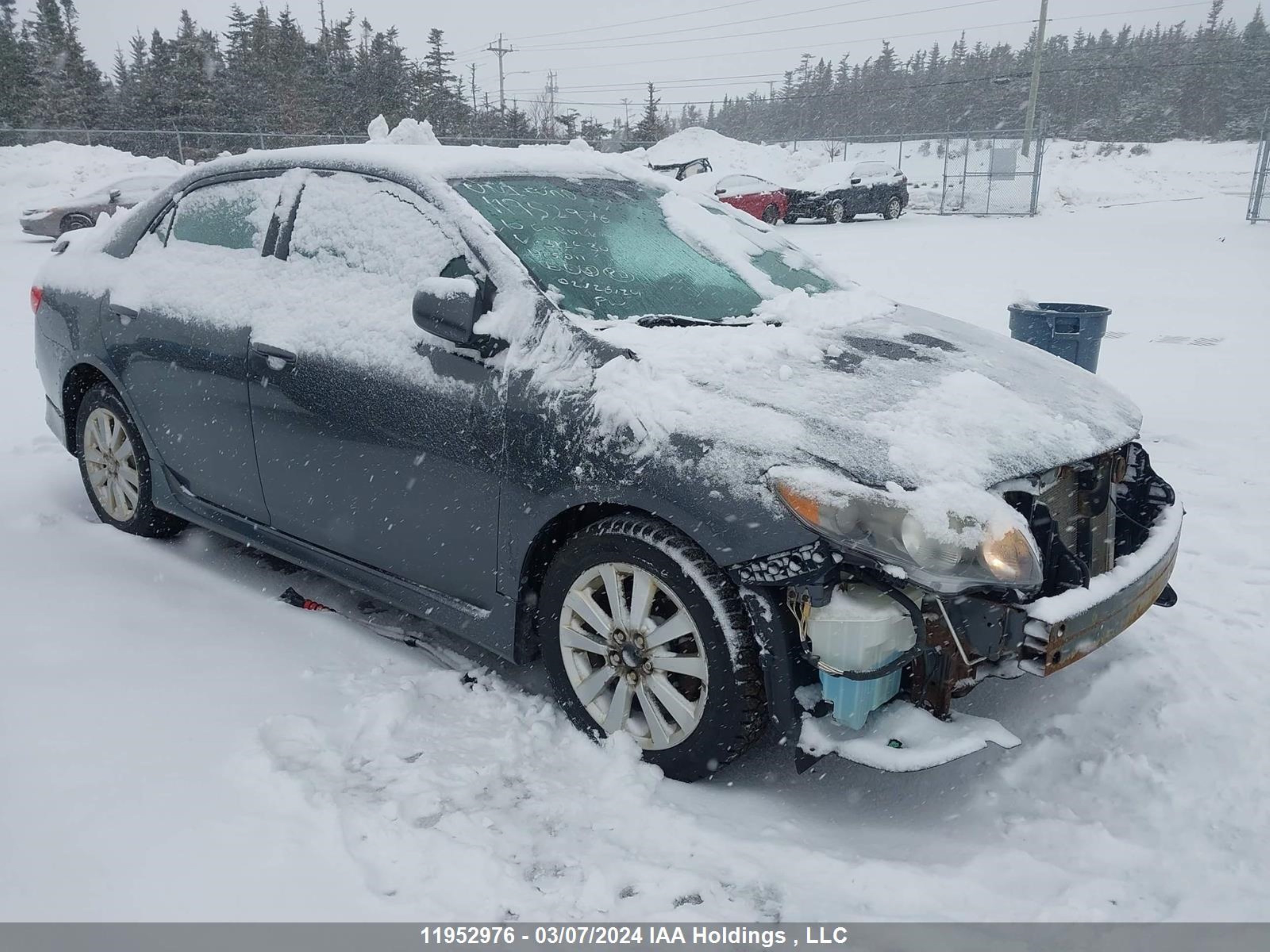 TOYOTA COROLLA 2010 2t1bu4ee5ac312430