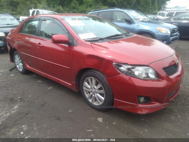 TOYOTA COROLLA 2010 2t1bu4ee5ac320043