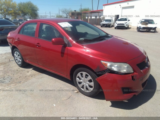 TOYOTA COROLLA 2010 2t1bu4ee5ac320060