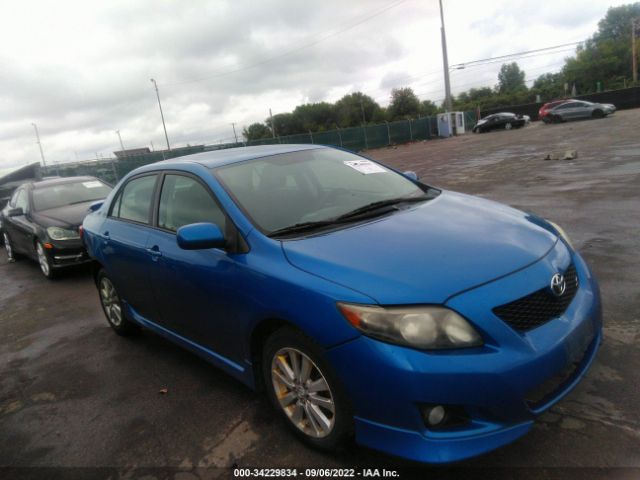 TOYOTA COROLLA 2010 2t1bu4ee5ac332614