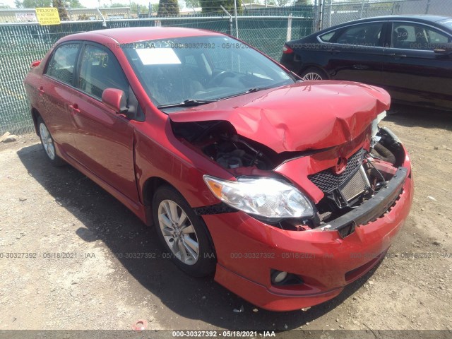 TOYOTA COROLLA 2010 2t1bu4ee5ac334878