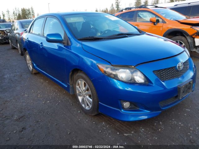 TOYOTA COROLLA 2010 2t1bu4ee5ac353611