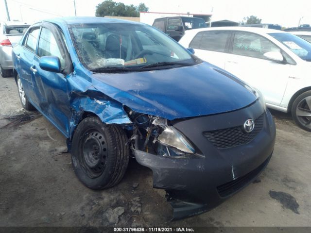 TOYOTA COROLLA 2010 2t1bu4ee5ac358923