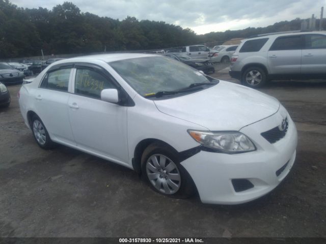 TOYOTA COROLLA 2010 2t1bu4ee5ac372630