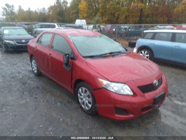 TOYOTA COROLLA 2010 2t1bu4ee5ac380551