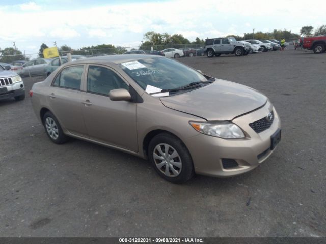 TOYOTA COROLLA 2010 2t1bu4ee5ac384597