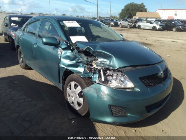 TOYOTA COROLLA 2010 2t1bu4ee5ac392425