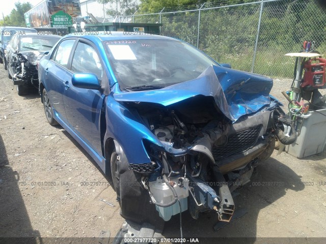 TOYOTA COROLLA 2010 2t1bu4ee5ac392618