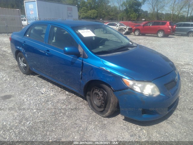 TOYOTA COROLLA 2010 2t1bu4ee5ac407294