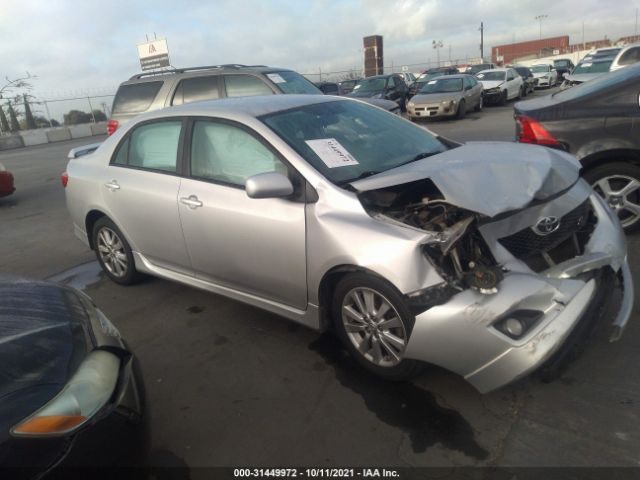 TOYOTA COROLLA 2010 2t1bu4ee5ac407540