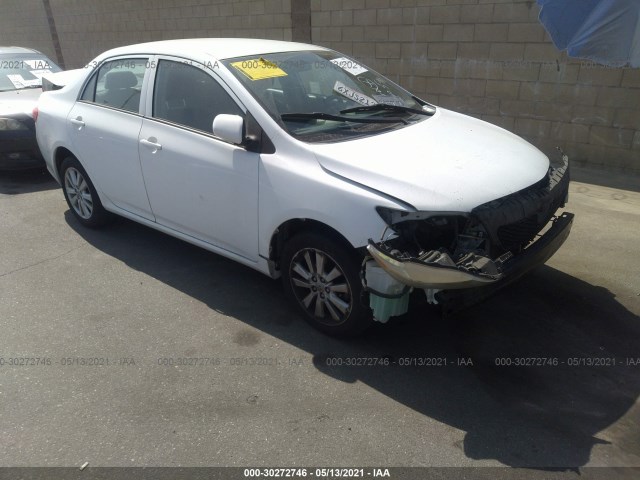 TOYOTA COROLLA 2010 2t1bu4ee5ac411314