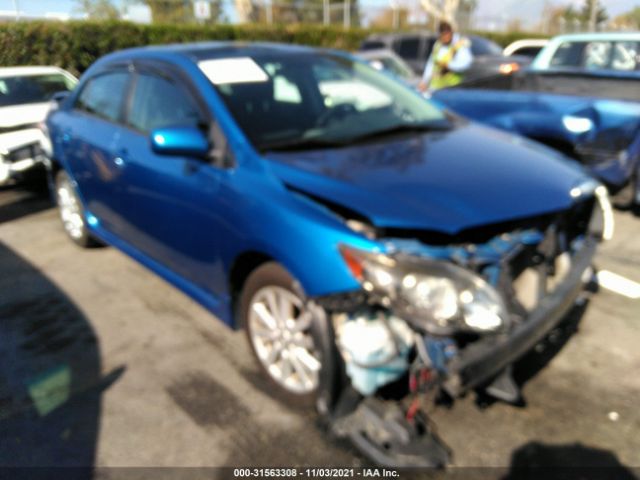 TOYOTA COROLLA 2010 2t1bu4ee5ac415654