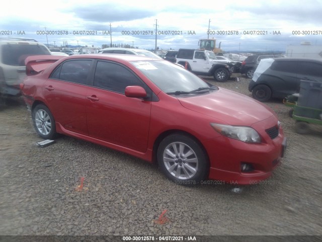 TOYOTA COROLLA 2010 2t1bu4ee5ac427609