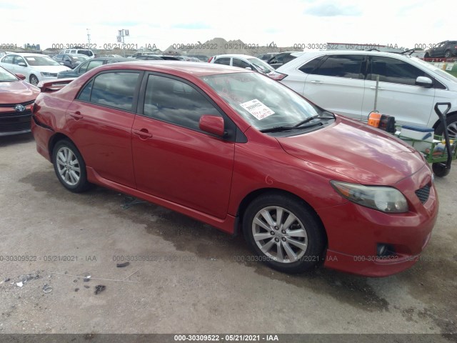 TOYOTA COROLLA 2010 2t1bu4ee5ac429425