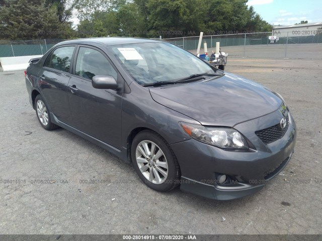 TOYOTA COROLLA 2010 2t1bu4ee5ac437458