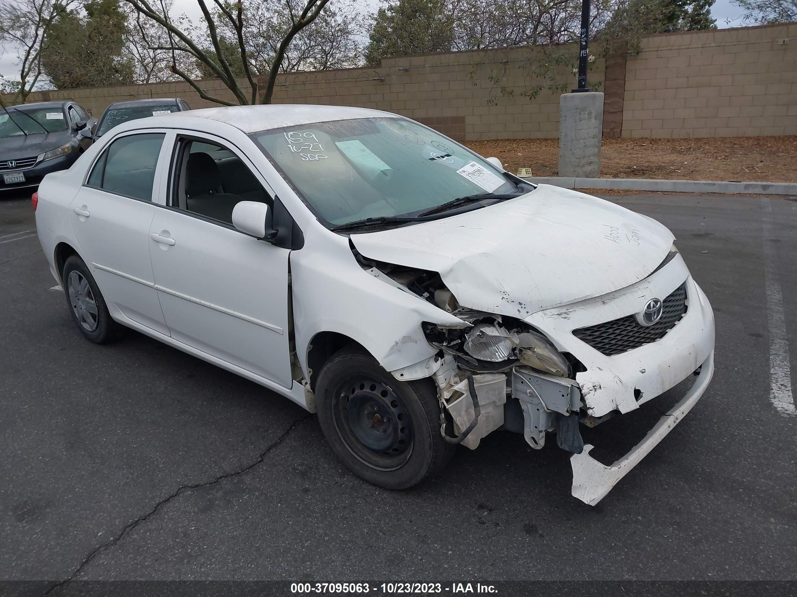 TOYOTA COROLLA 2010 2t1bu4ee5ac440523