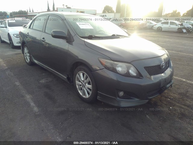 TOYOTA COROLLA 2010 2t1bu4ee5ac441767