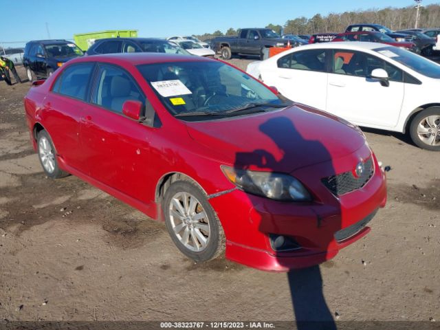 TOYOTA COROLLA 2010 2t1bu4ee5ac443440