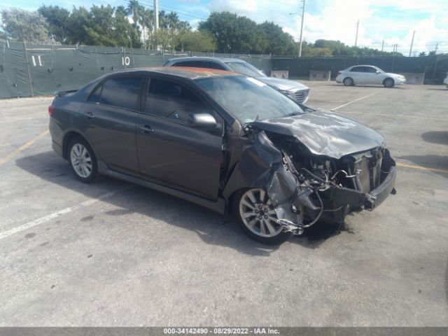 TOYOTA COROLLA 2010 2t1bu4ee5ac449819