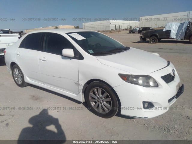 TOYOTA COROLLA 2010 2t1bu4ee5ac458925