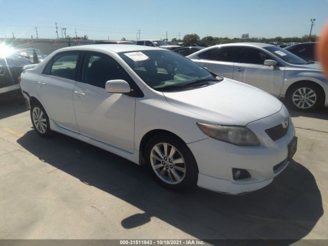 TOYOTA COROLLA 2010 2t1bu4ee5ac467348