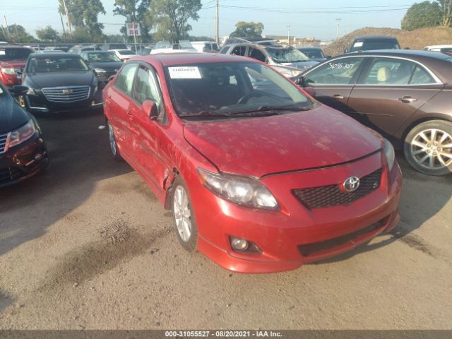 TOYOTA COROLLA 2010 2t1bu4ee5ac469469