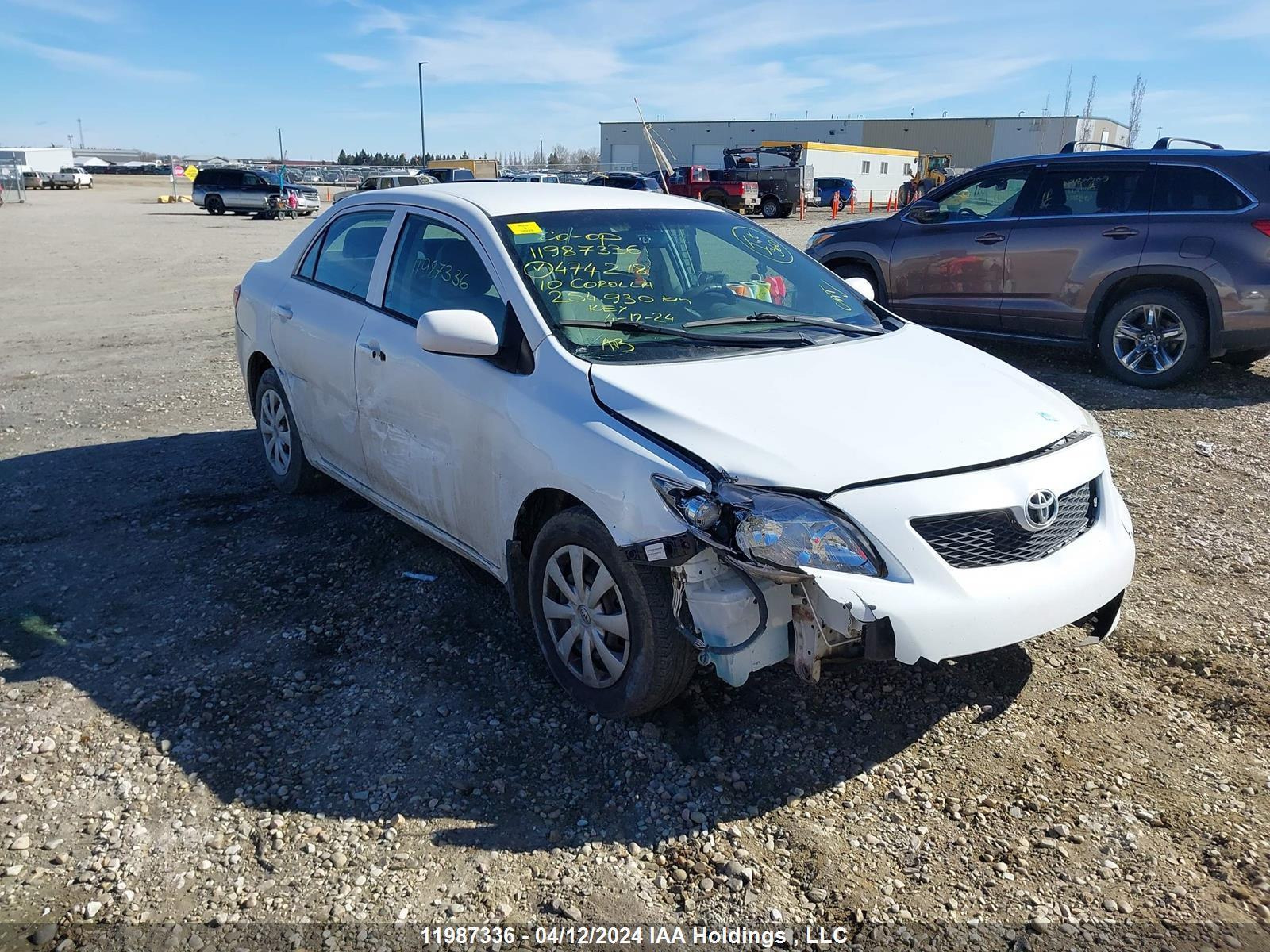 TOYOTA COROLLA 2010 2t1bu4ee5ac474218