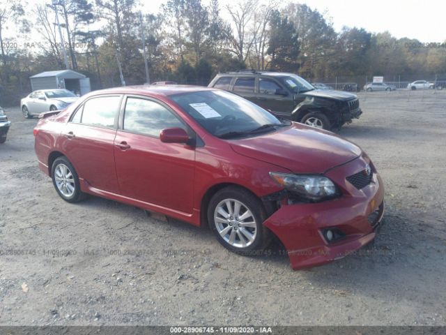 TOYOTA COROLLA 2010 2t1bu4ee5ac477720