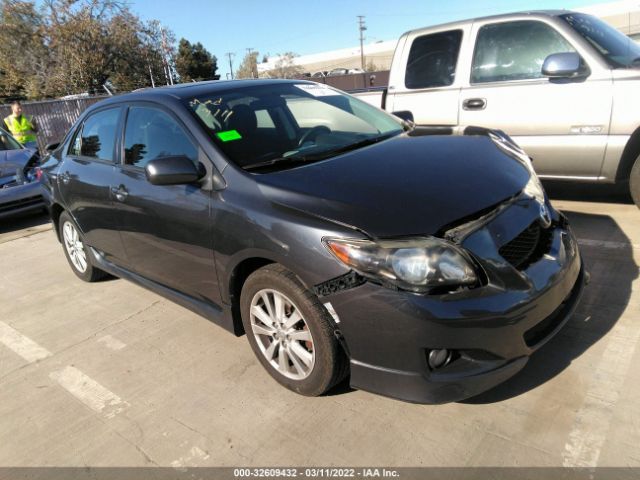 TOYOTA COROLLA 2010 2t1bu4ee5ac479483