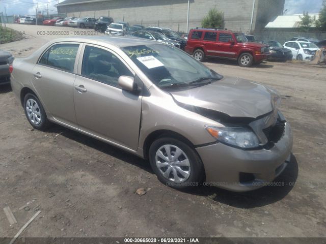 TOYOTA COROLLA 2010 2t1bu4ee5ac484912