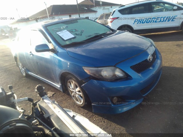 TOYOTA COROLLA 2010 2t1bu4ee5ac488104