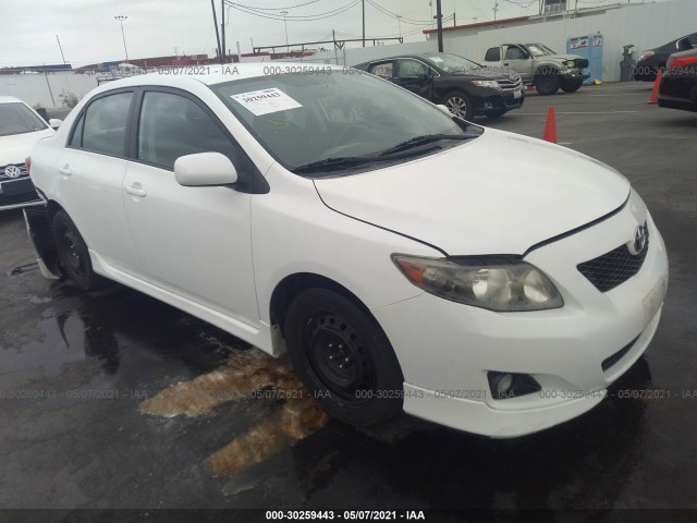 TOYOTA COROLLA 2010 2t1bu4ee5ac497885