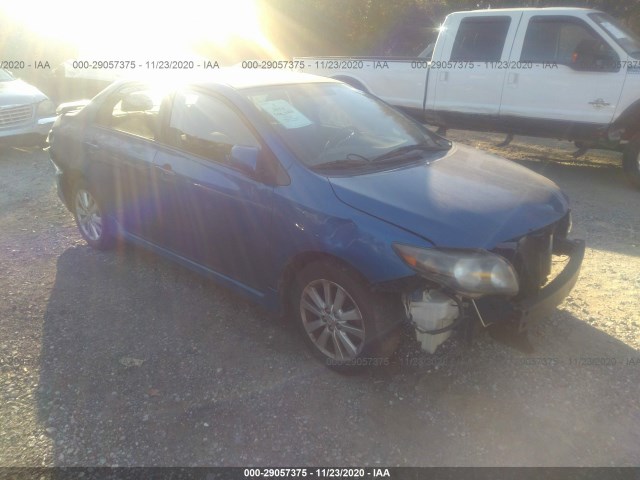 TOYOTA COROLLA 2010 2t1bu4ee5ac499667