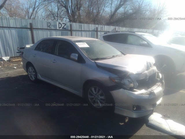 TOYOTA COROLLA 2010 2t1bu4ee5ac501627