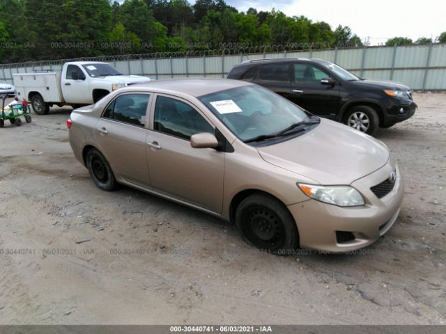 TOYOTA COROLLA 2010 2t1bu4ee5ac505483