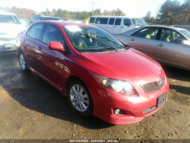 TOYOTA COROLLA 2010 2t1bu4ee5ac508996