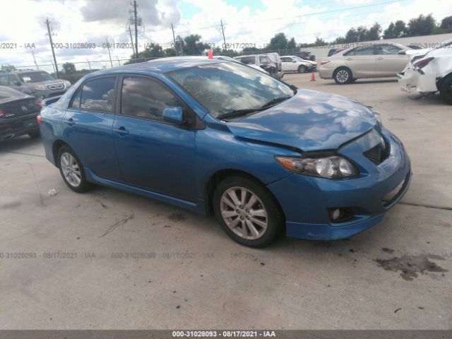 TOYOTA COROLLA 2010 2t1bu4ee5ac514765