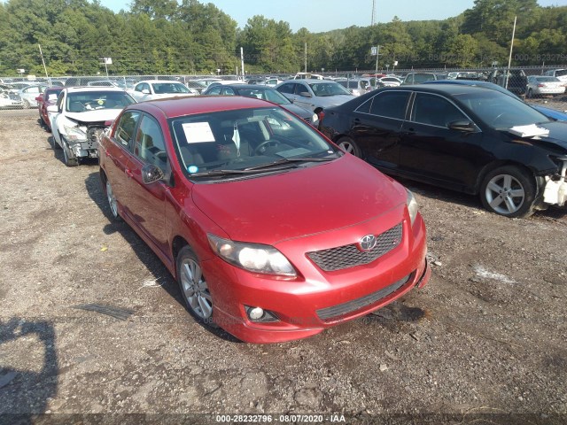 TOYOTA COROLLA 2010 2t1bu4ee5ac522834