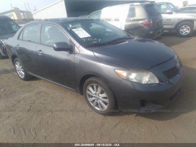 TOYOTA COROLLA 2010 2t1bu4ee5ac523014