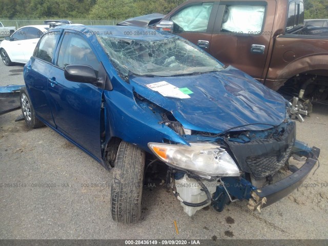 TOYOTA COROLLA 2010 2t1bu4ee5ac529007