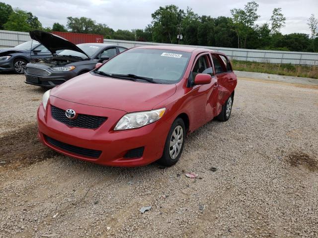 TOYOTA COROLLA 4D 2010 2t1bu4ee5ac530707