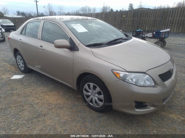 TOYOTA COROLLA 2010 2t1bu4ee5ac531680